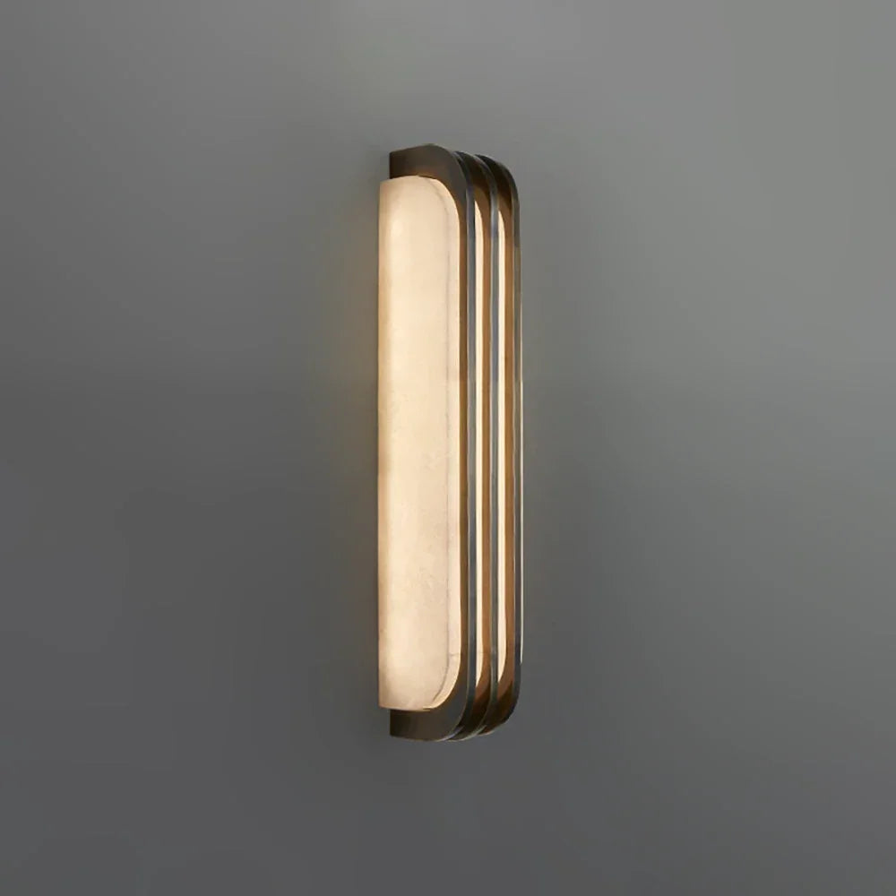 Virex Alabaster Layered Wall Sconce – Alabaster detail 10