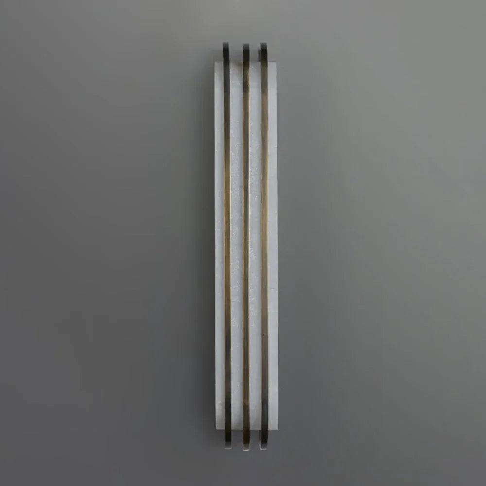 Virex Alabaster Layered Wall Sconce – Alabaster detail 14