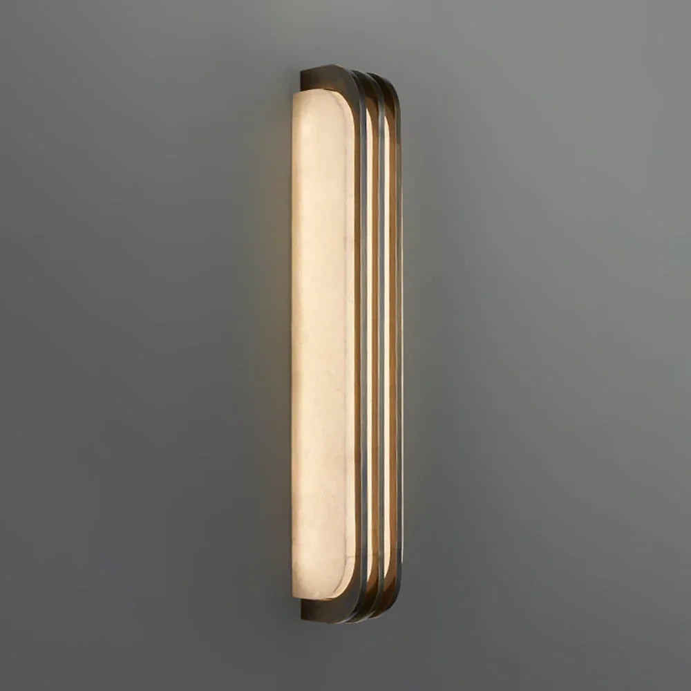 Virex Alabaster Layered Wall Sconce – Alabaster detail 12