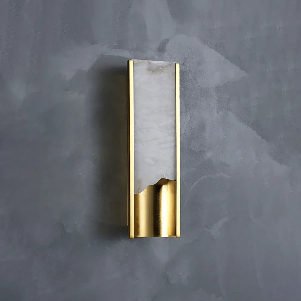 Wave Vein Aurelia Alabaster Wall Light – Alabaster detail 14