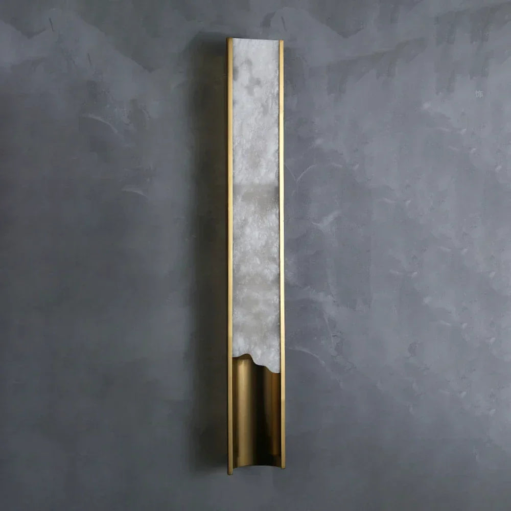 Wave Vein Aurelia Alabaster Wall Light – Alabaster detail 19
