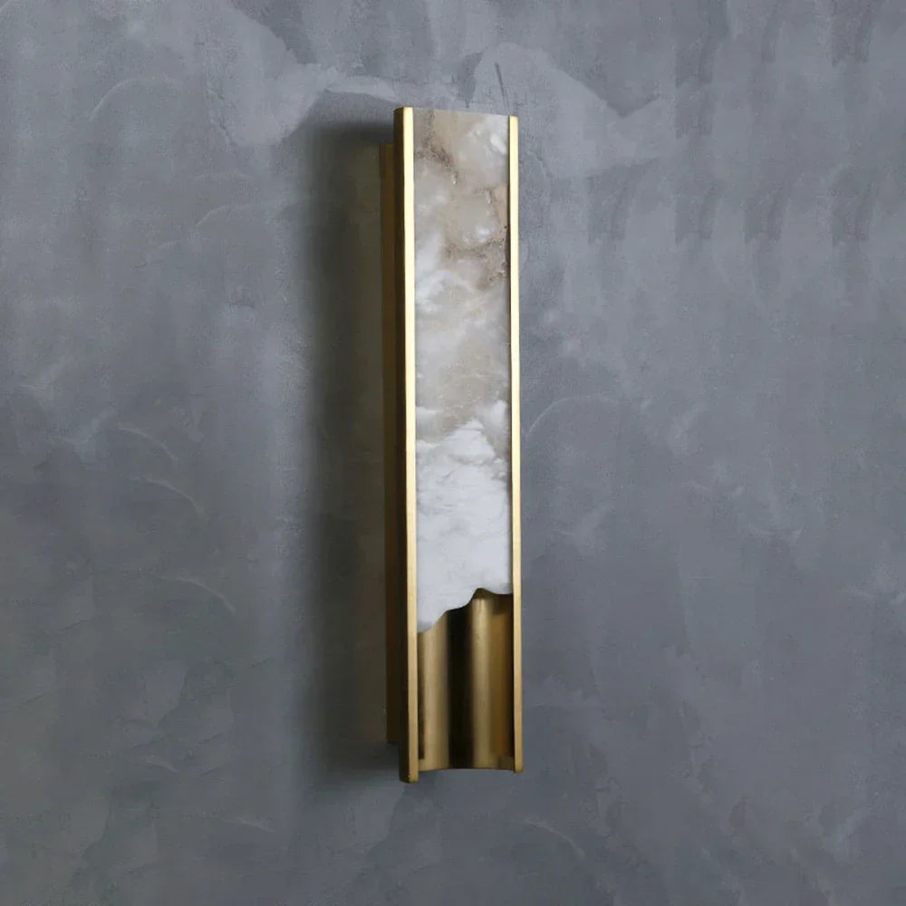 Wave Vein Aurelia Alabaster Wall Light – Alabaster detail 16