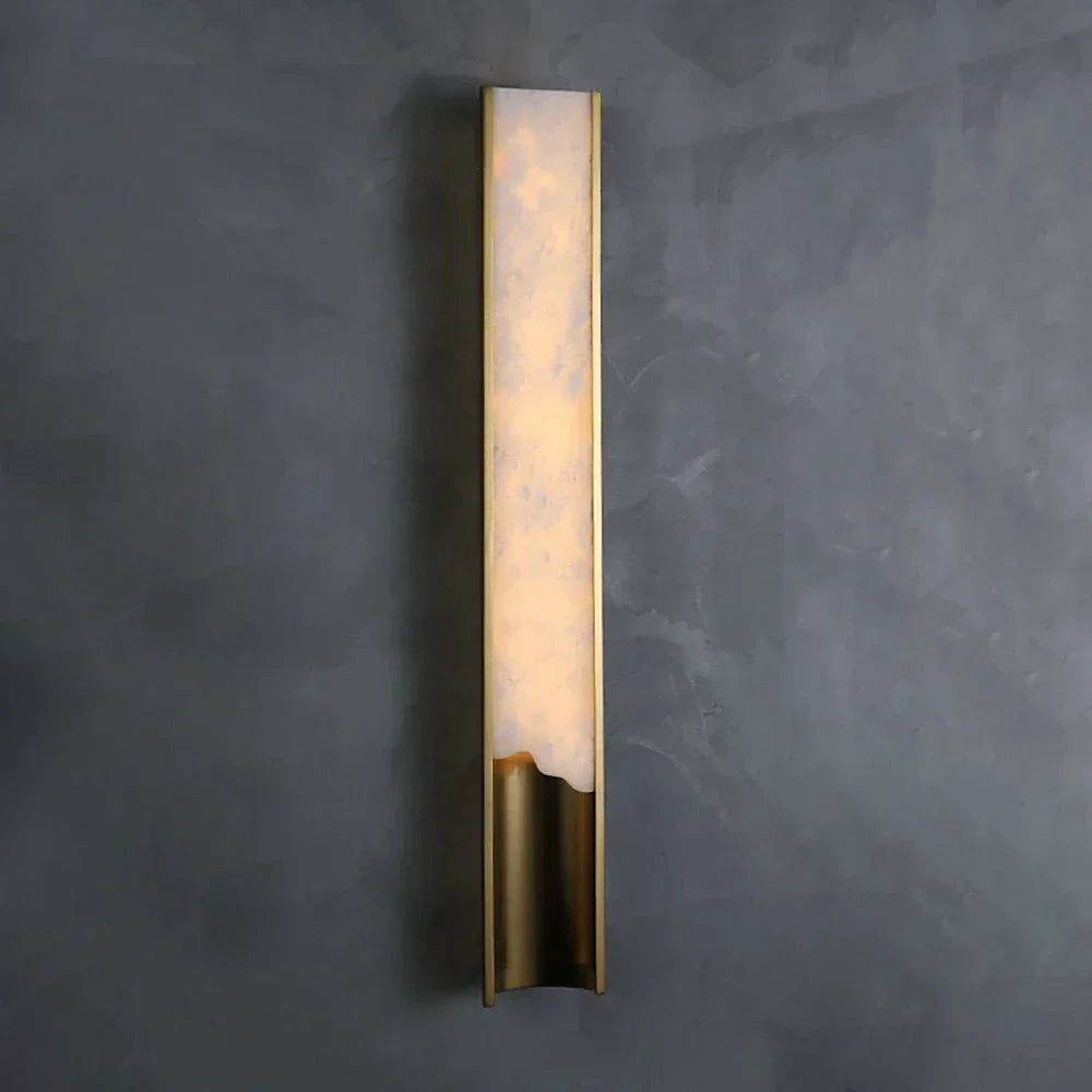 Wave Vein Aurelia Alabaster Wall Light – Alabaster detail 18