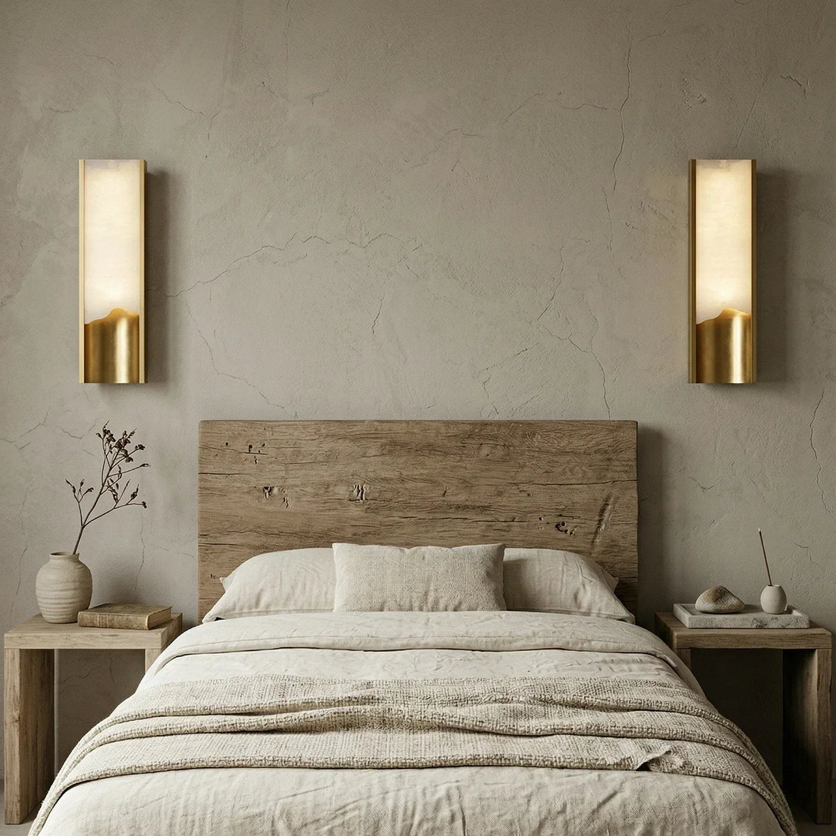 Wave Vein Aurelia Alabaster Wall Light – Alabaster detail 8